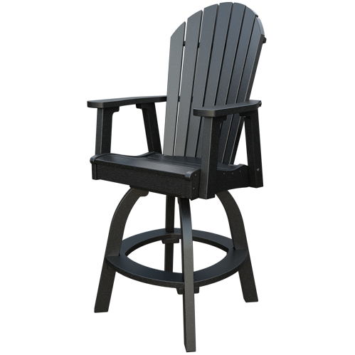 Adirondack Bar Swivel Chair