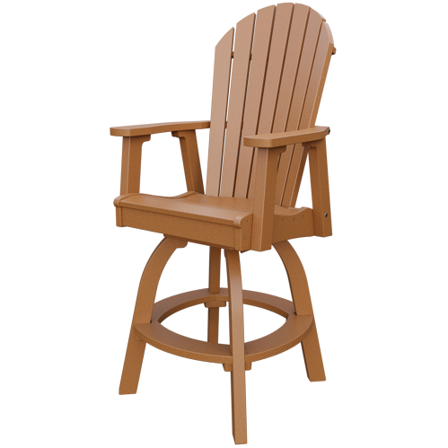 Adirondack Bar Swivel Chair