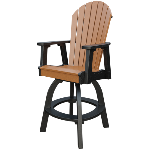Adirondack Bar Swivel Chair