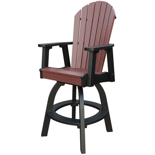 Adirondack Bar Swivel Chair