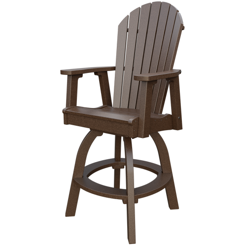 Adirondack Bar Swivel Chair