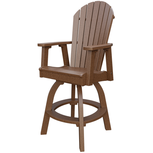 Adirondack Bar Swivel Chair