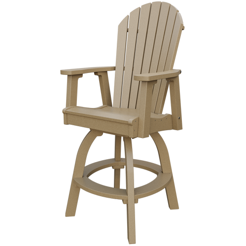 Adirondack Bar Swivel Chair