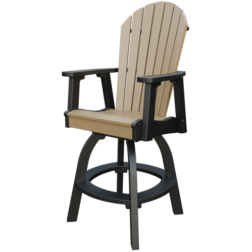 Adirondack Bar Swivel Chair