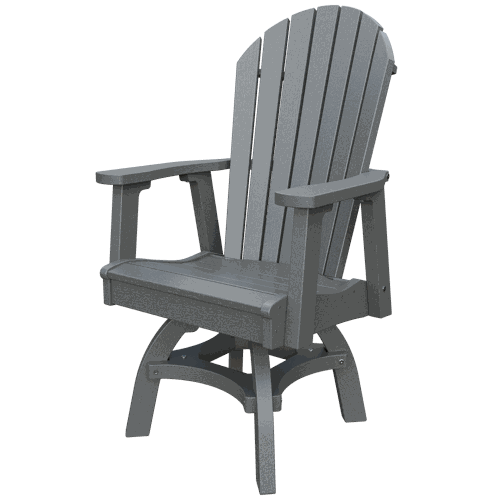 Adirondack Dining Swivel Chair