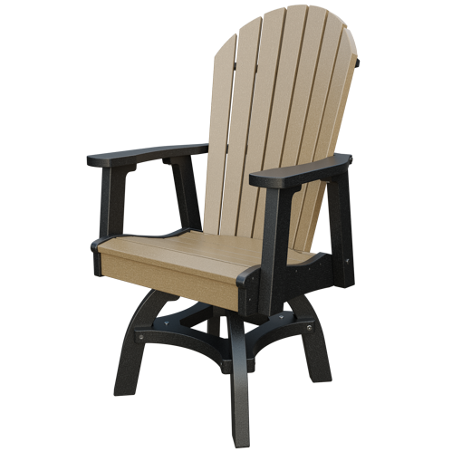Adirondack Dining Swivel Chair
