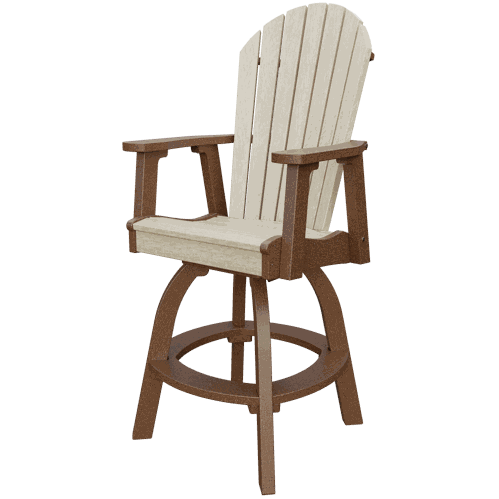 Adirondack Bar Swivel Chair