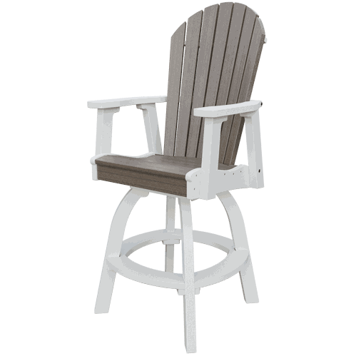 Adirondack Bar Swivel Chair
