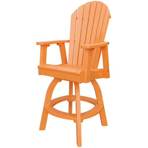 Adirondack Bar Swivel Chair
