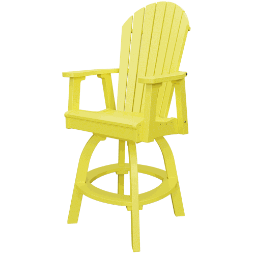 Adirondack Bar Swivel Chair
