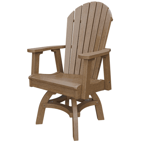 Adirondack Dining Swivel Chair