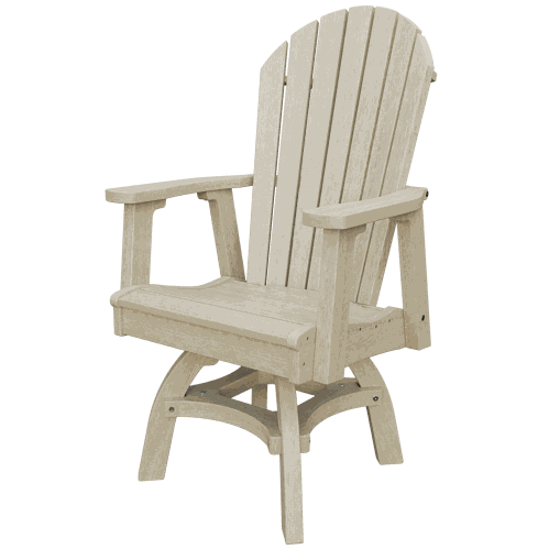 Adirondack Dining Swivel Chair