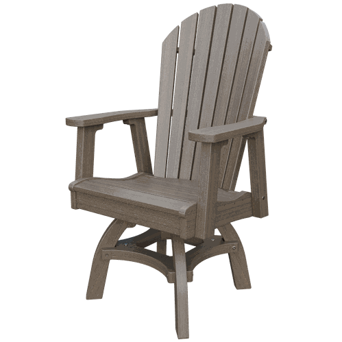 Adirondack Dining Swivel Chair