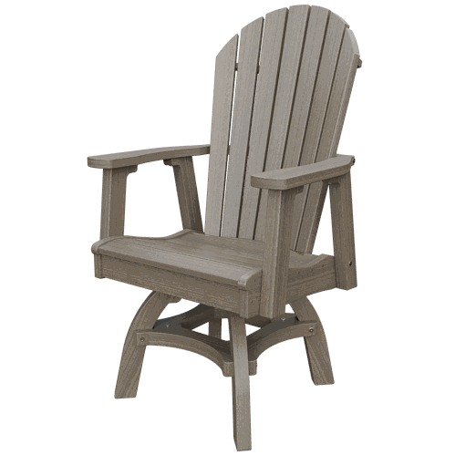 Adirondack Dining Swivel Chair
