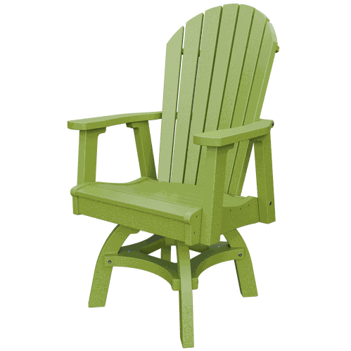 Adirondack Dining Swivel Chair