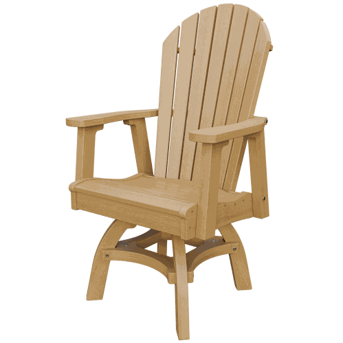 Adirondack Dining Swivel Chair