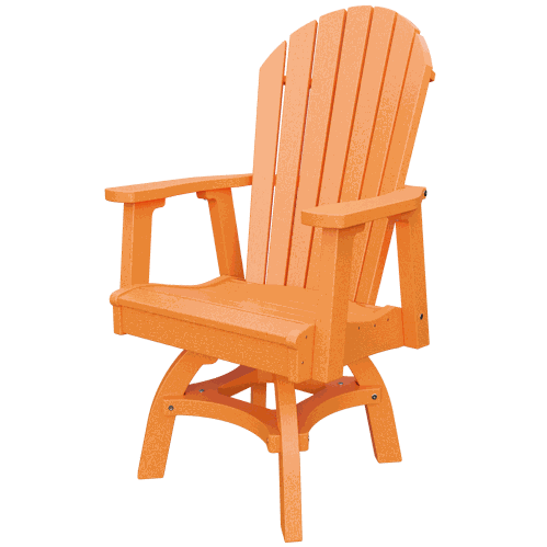 Adirondack Dining Swivel Chair