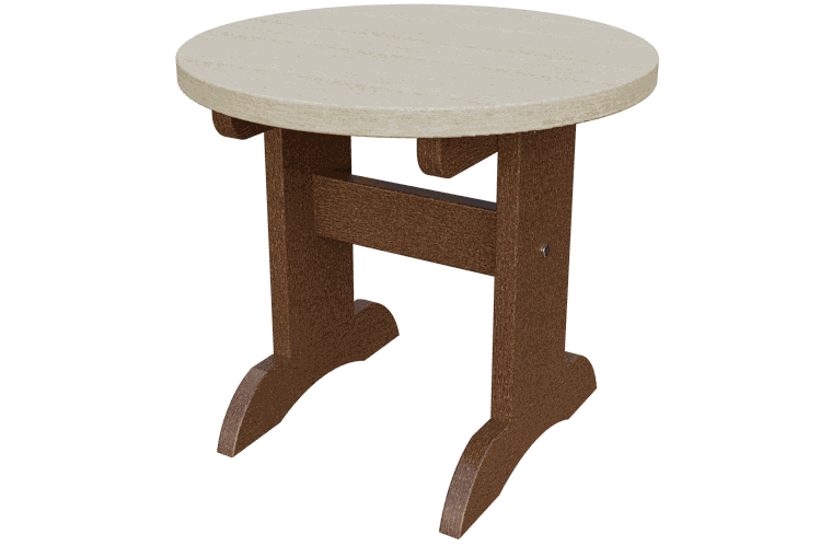 Adirondack Round End Table