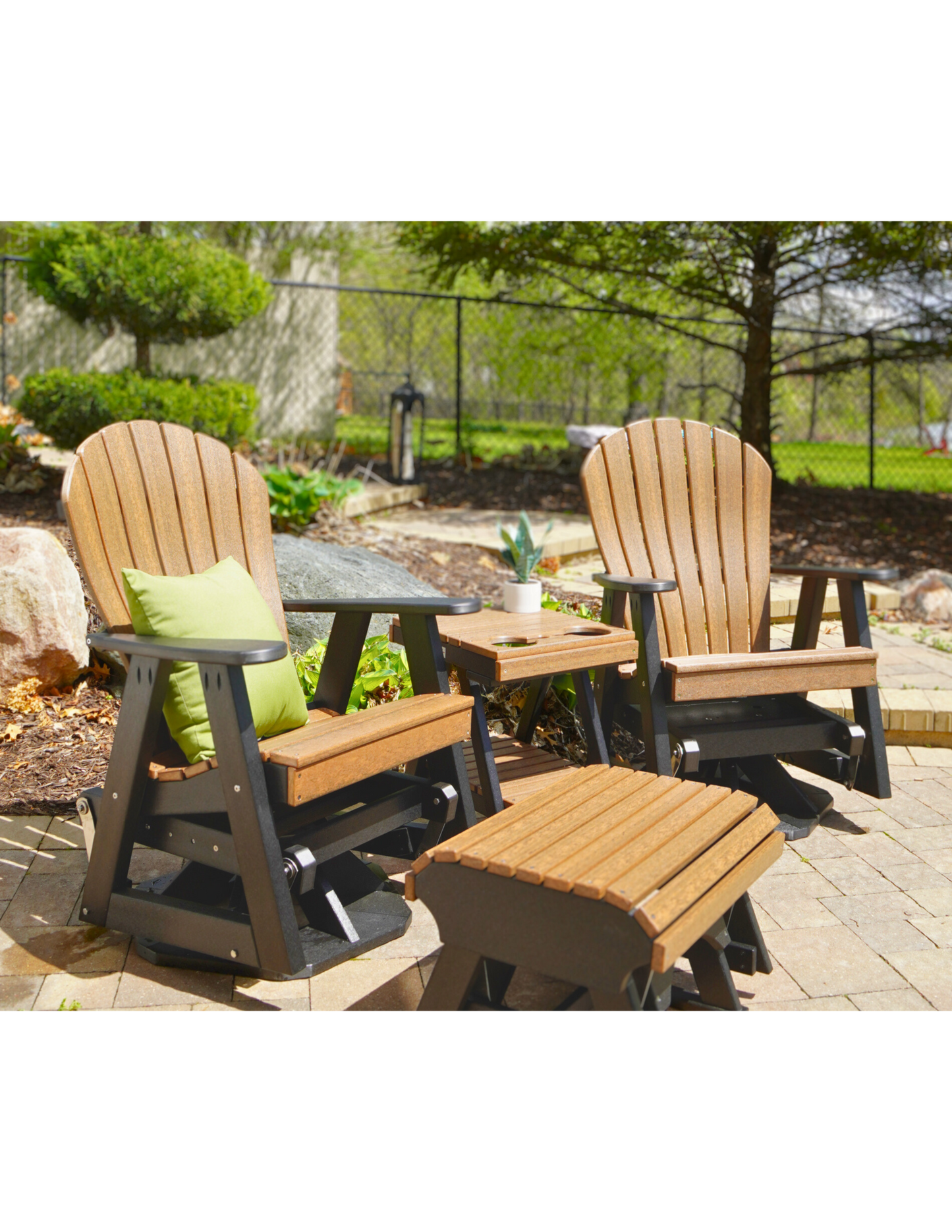 Cascade Swivel Glider Chair