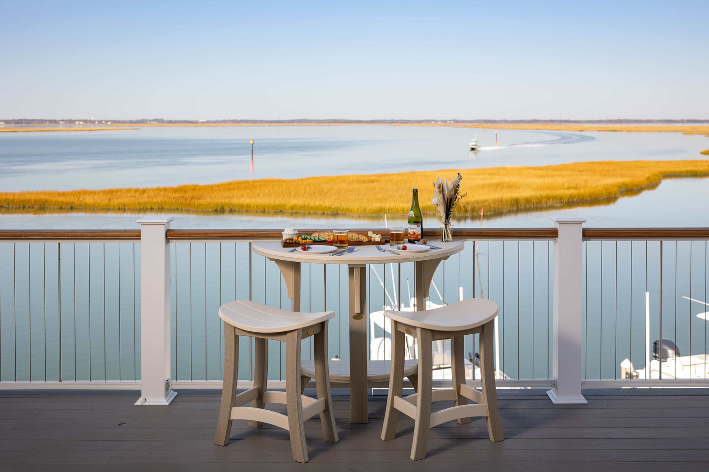 Great Bay 46" 12 Round Table